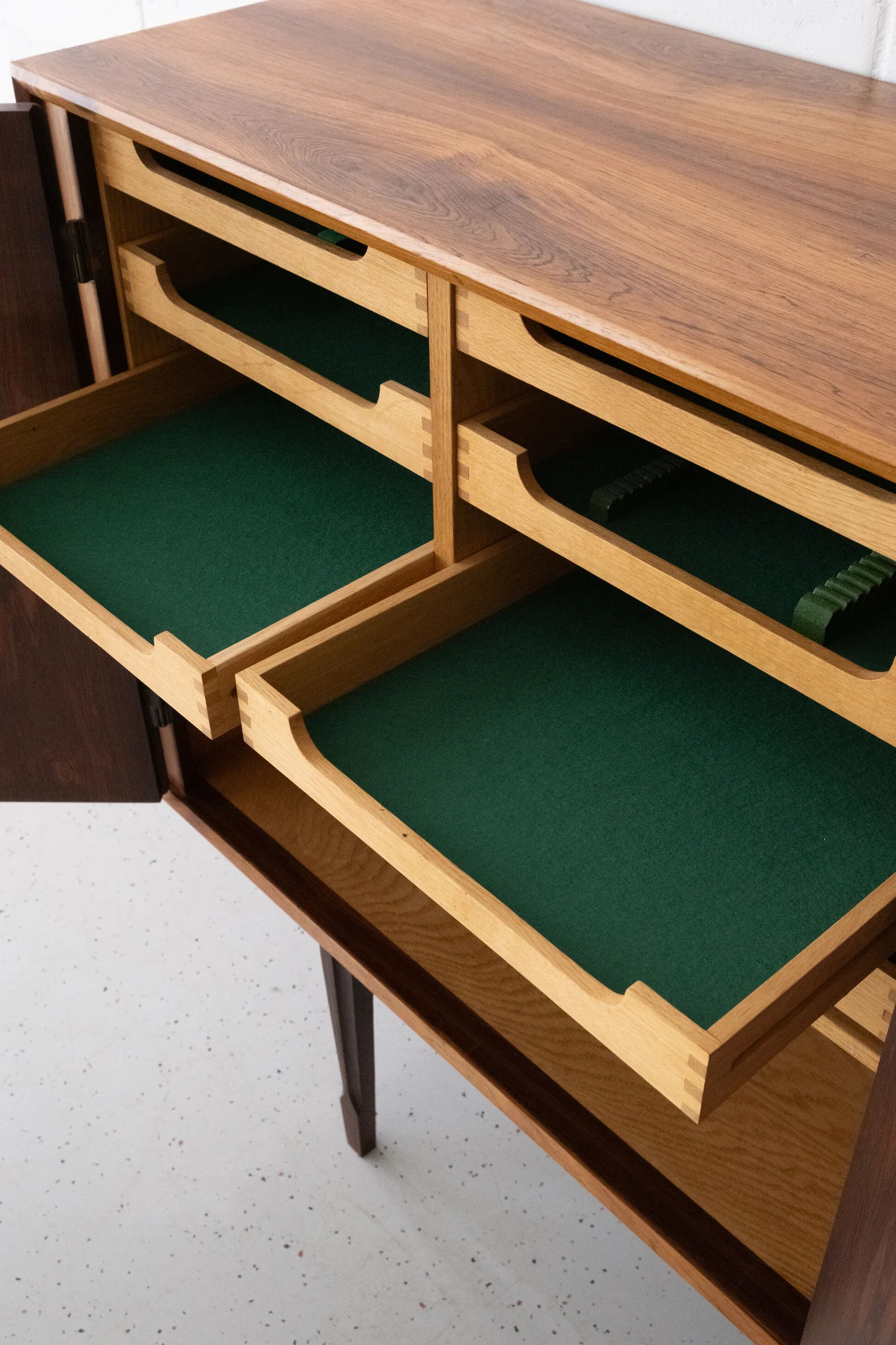 Danish Rosewood High Sideboard