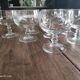 Set of 9 dessert cups, ice cream or crystalline fruit salad