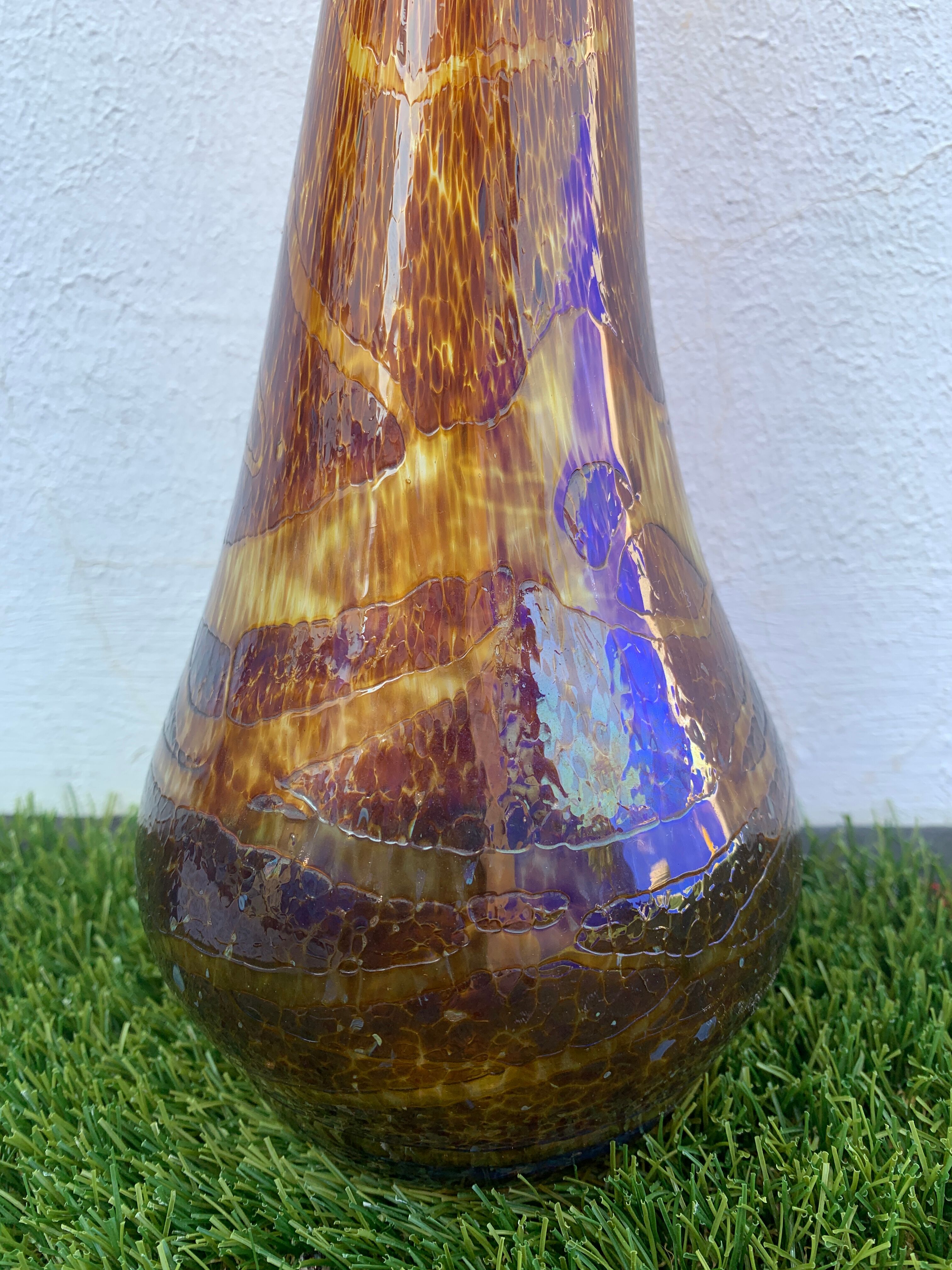 Jean-Claude Novaro blown glass vase