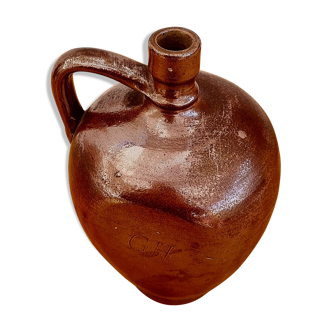 Jug in Calvados in vintage stoneware