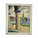 Swedish Oil on Panel “Stockholm Motif” by Emil Hellbom, Vintage & Framed 56×48cm