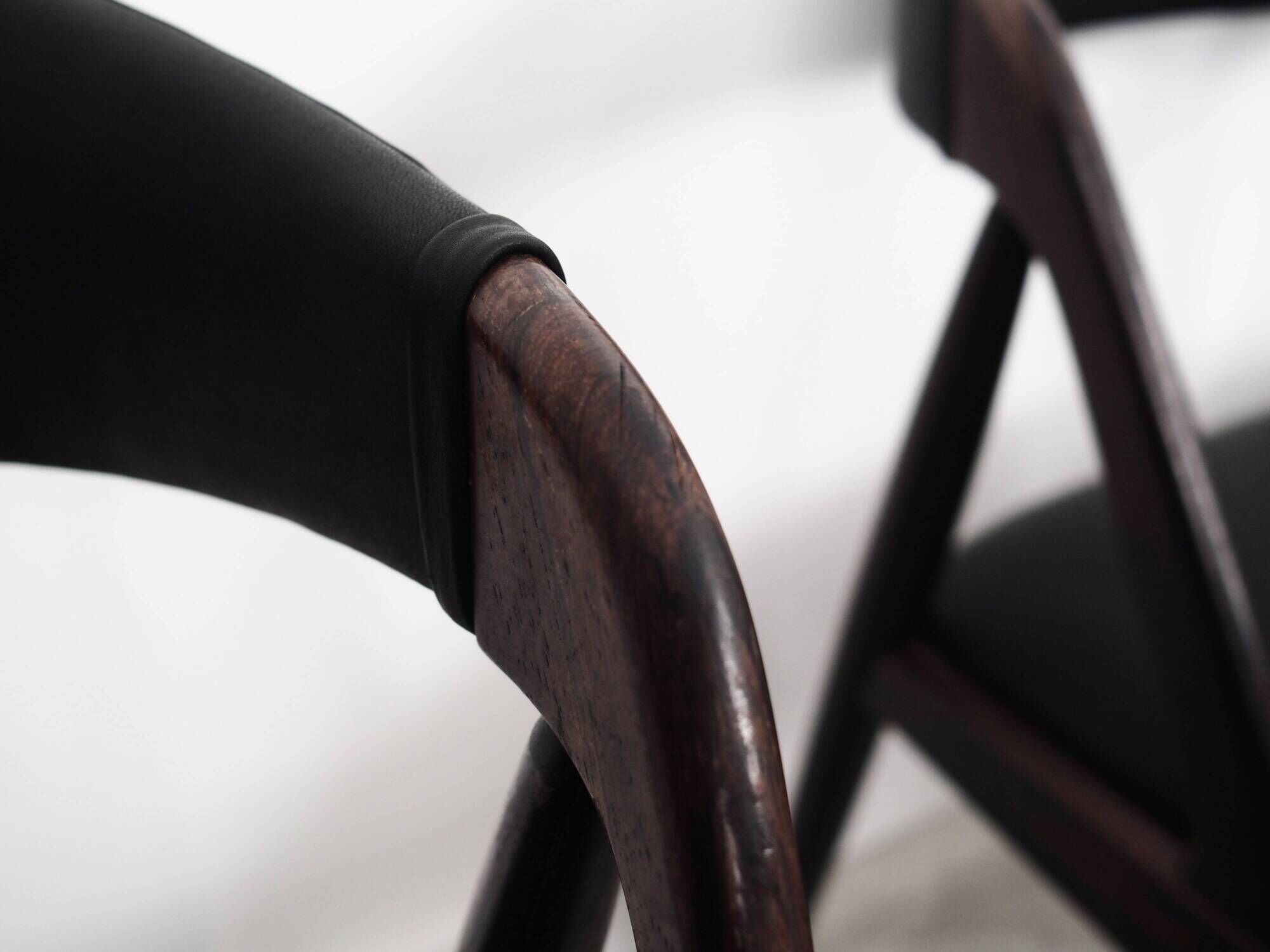 Set of four rosewood chairs, Danish design, 1970s, designer: Kai Kristiansen