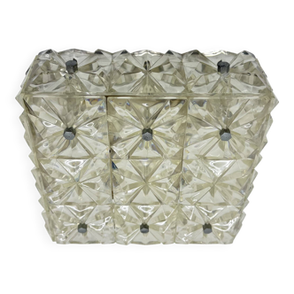 Mid Century lucite ceiling lamp , 1970’s