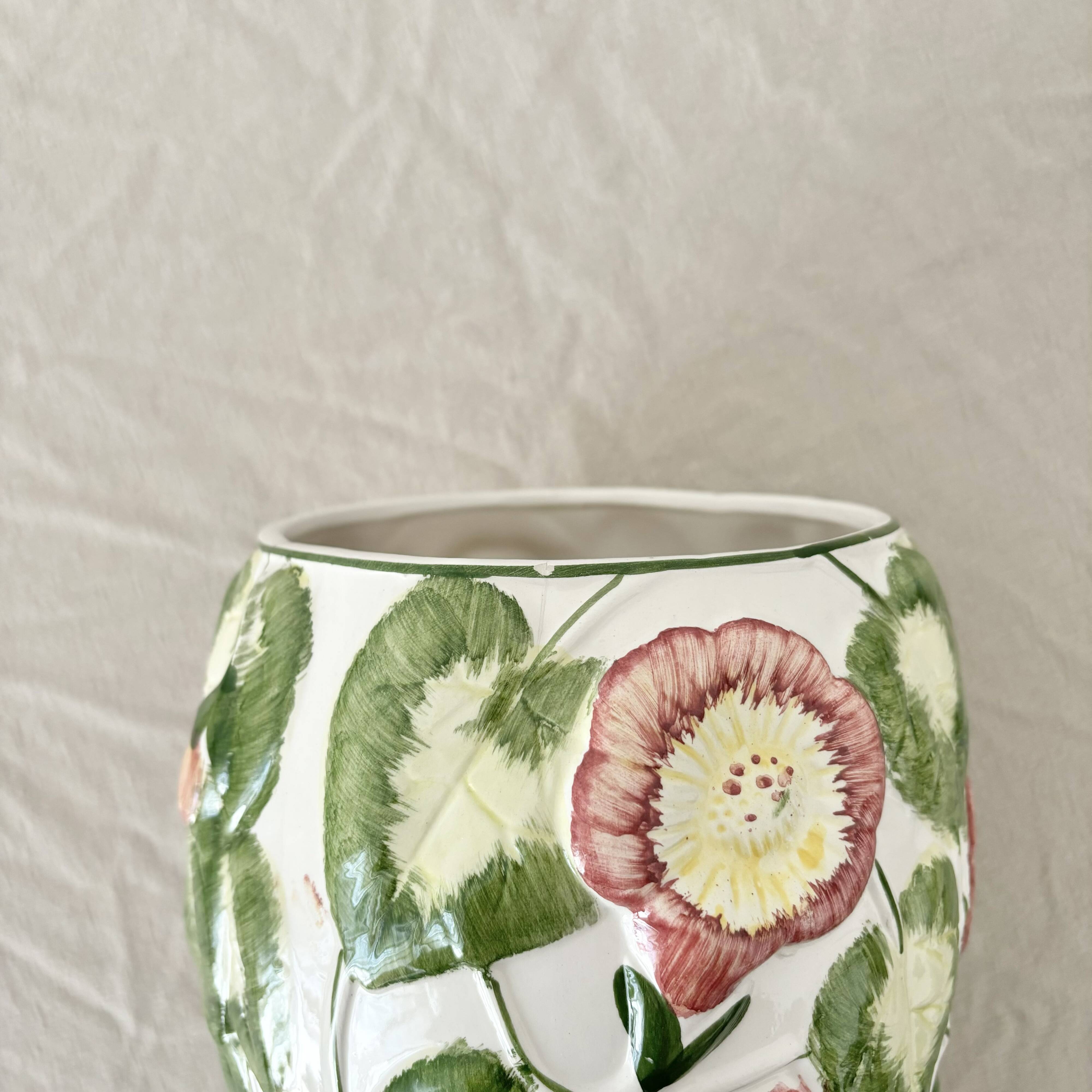 Vintage slip vase