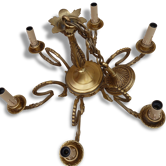 Lustre en bronze