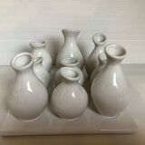 White ceramic flower spikes