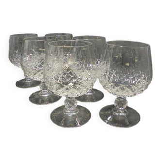 Set de 6 verres à cognac