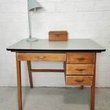 Vintage compass feet desk