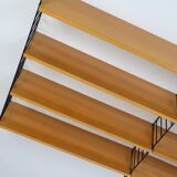 Vintage nisse string shelf bookcase 50s 60s midcentury