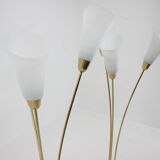 Pair of art deco floor lamps, Czechoslovakia 1940s