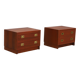 2 small chests of drawers / bedside tables - Sweden 70s/80s