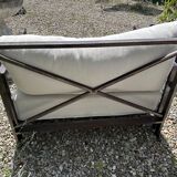 Fauteuils (la paire) pliable en fer 1980