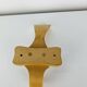 Curved wooden coat hook, 1960s vintage