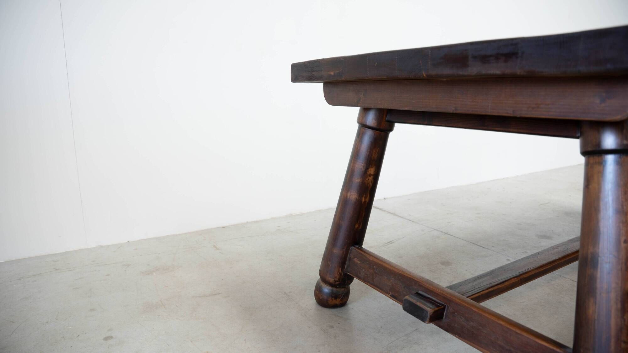 French brutalist dining table inspired by Georges Robert