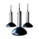 Hustadt metal waterfall lamp 1970 Germany