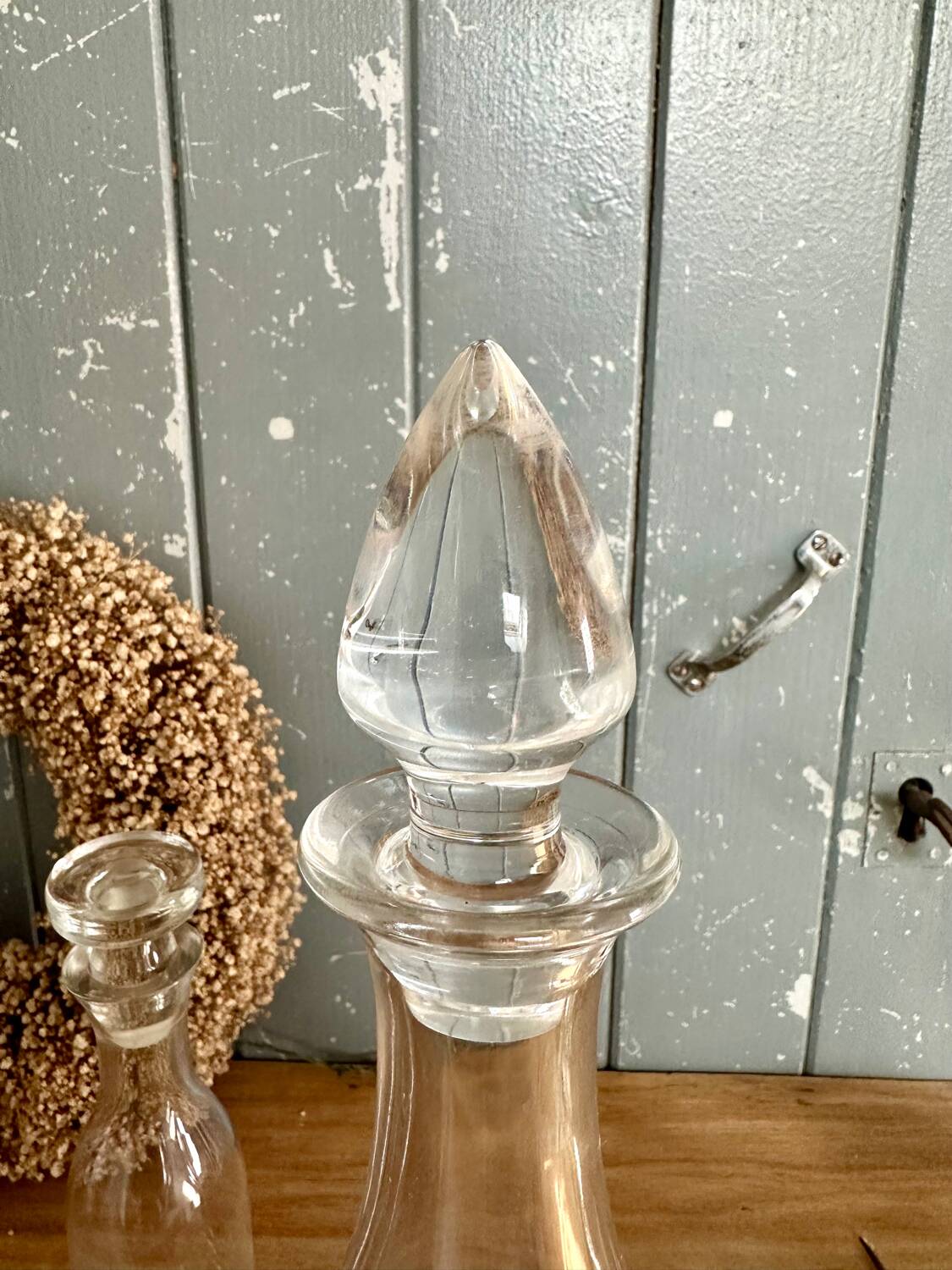 Carafe vintage forme goutte