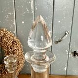 Vintage drop-shaped carafe