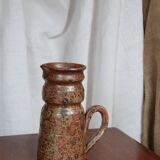 Pitcher in chamotte stoneware