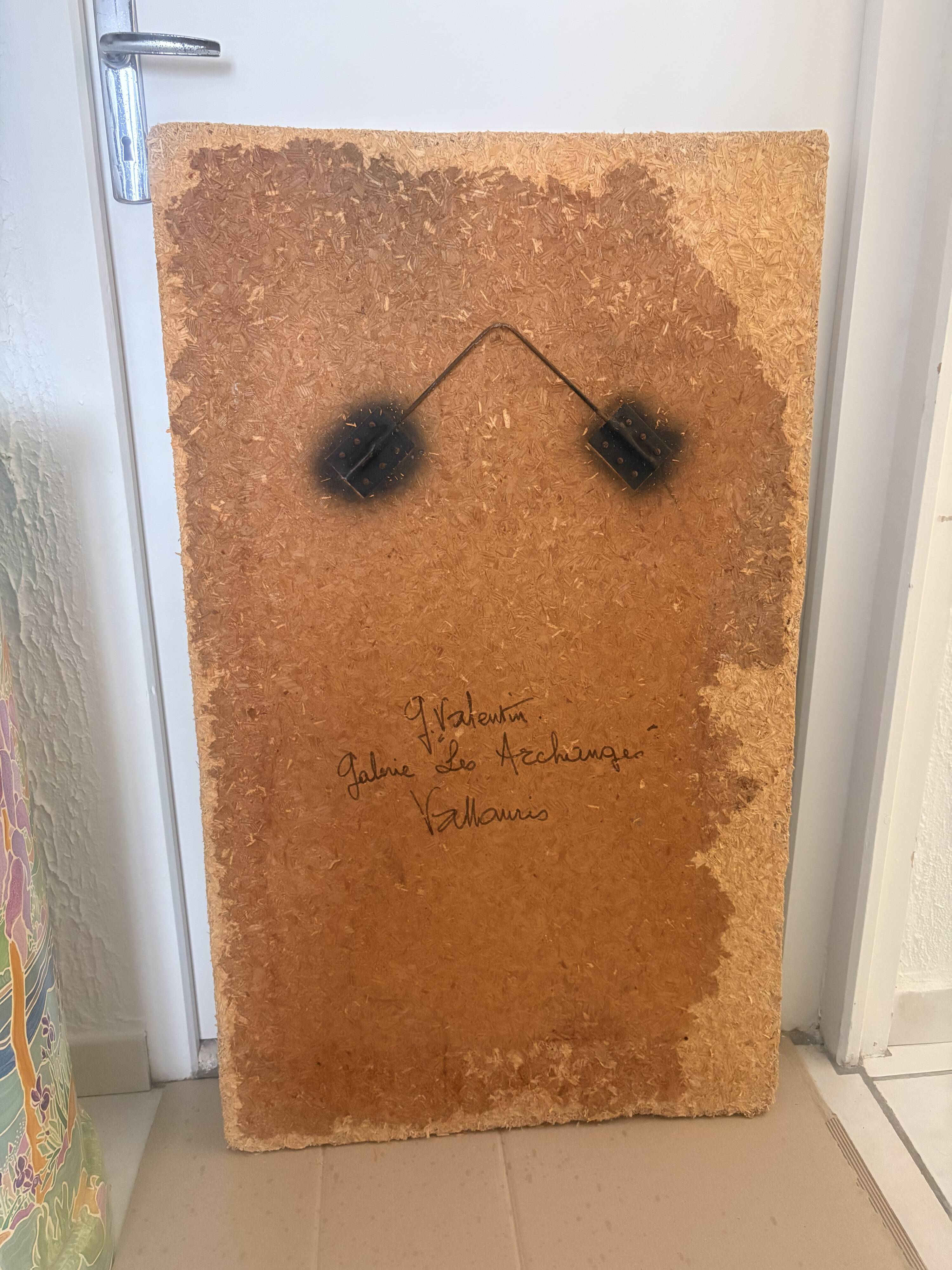 G. Valentin – Galerie Les Archanges Vallauris - large wall ceramic