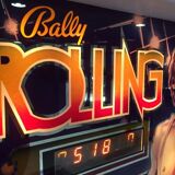 Rolling Stones Bally 1980 Pinball machine