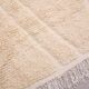 Beige Beni Ourain rug 290 x 360 cm - Moroccan Rug Handmade - Berber Rug