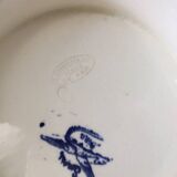 Antique Longchamp Ironstone Compote Dish, 19th Century