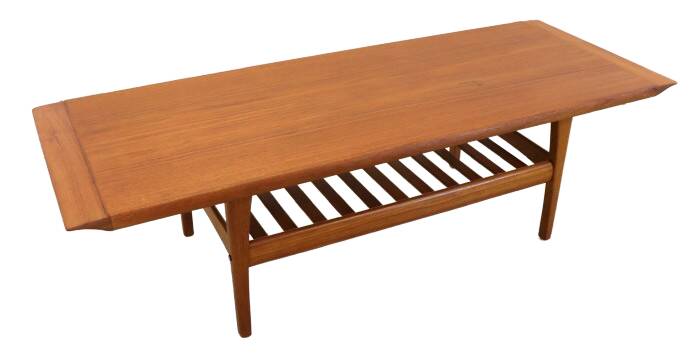 Mid Century teak Salontafel 'Bassen'