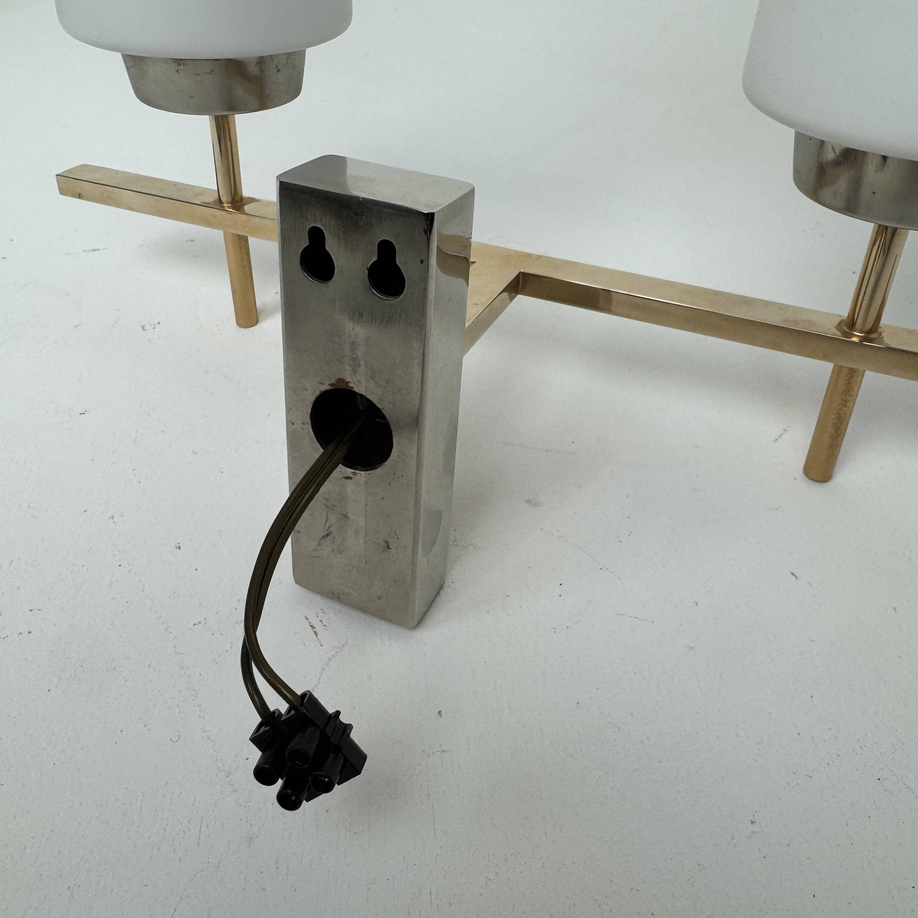 Ancienne applique double « maison arlus » 1950 vintage