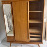 Armoire vintage pieds compas années 60