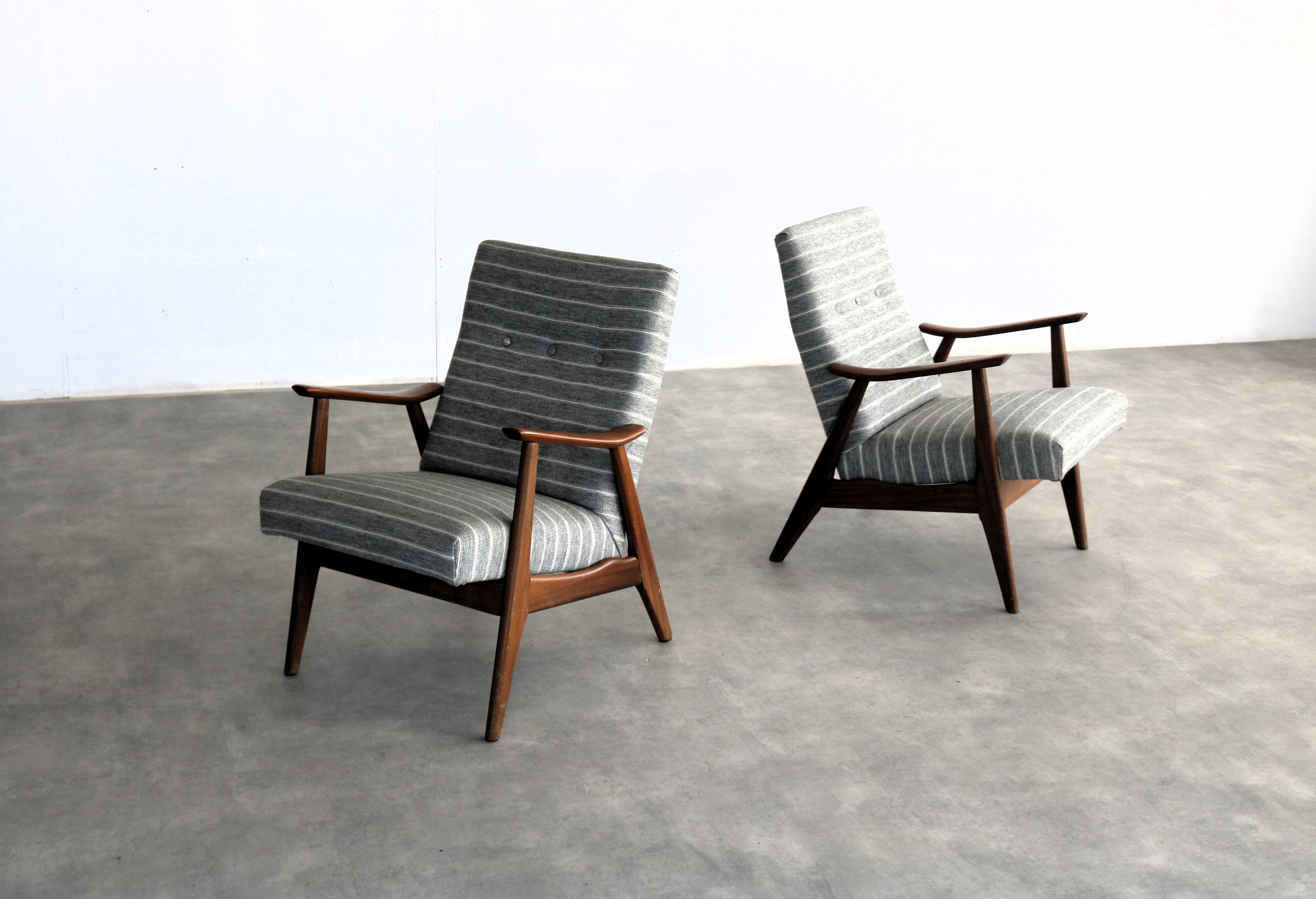 Set of 2 Vintage armchairs | armchairs | 1960s | teak