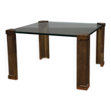 Glass Coffee table design by Peter Ghyczy 1970s model T14