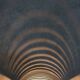 Vintage modernist stainless steel wall or table lamp