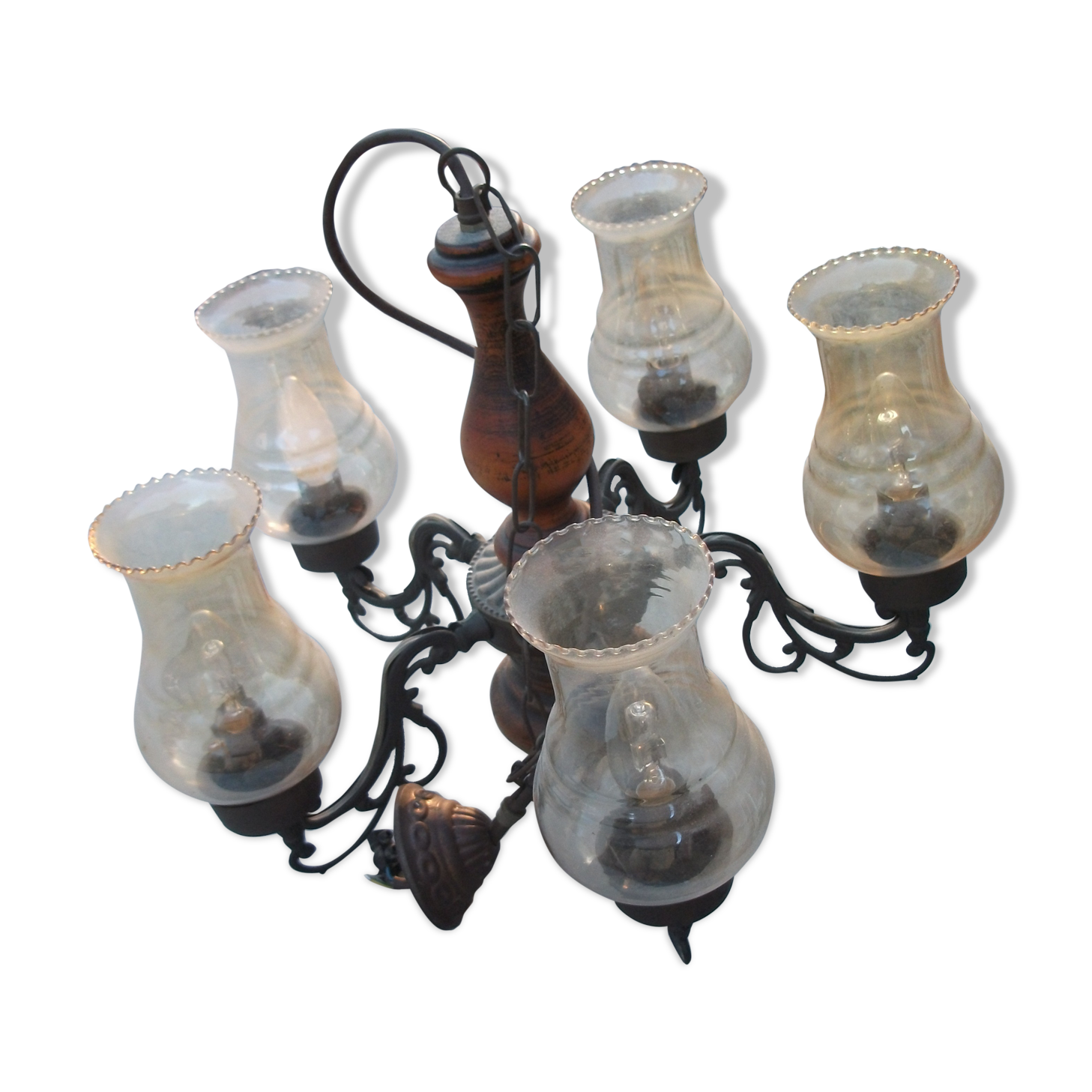 Suspension ancienne vintage