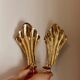Pair of vintage Swedish brass sconces by Arvika