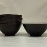 Maredsous ceramic pitcher and bowls
