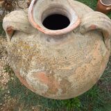Old terracotta jar