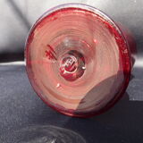Vase soliflore rouge sang