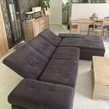 Sofa with daybed and bench