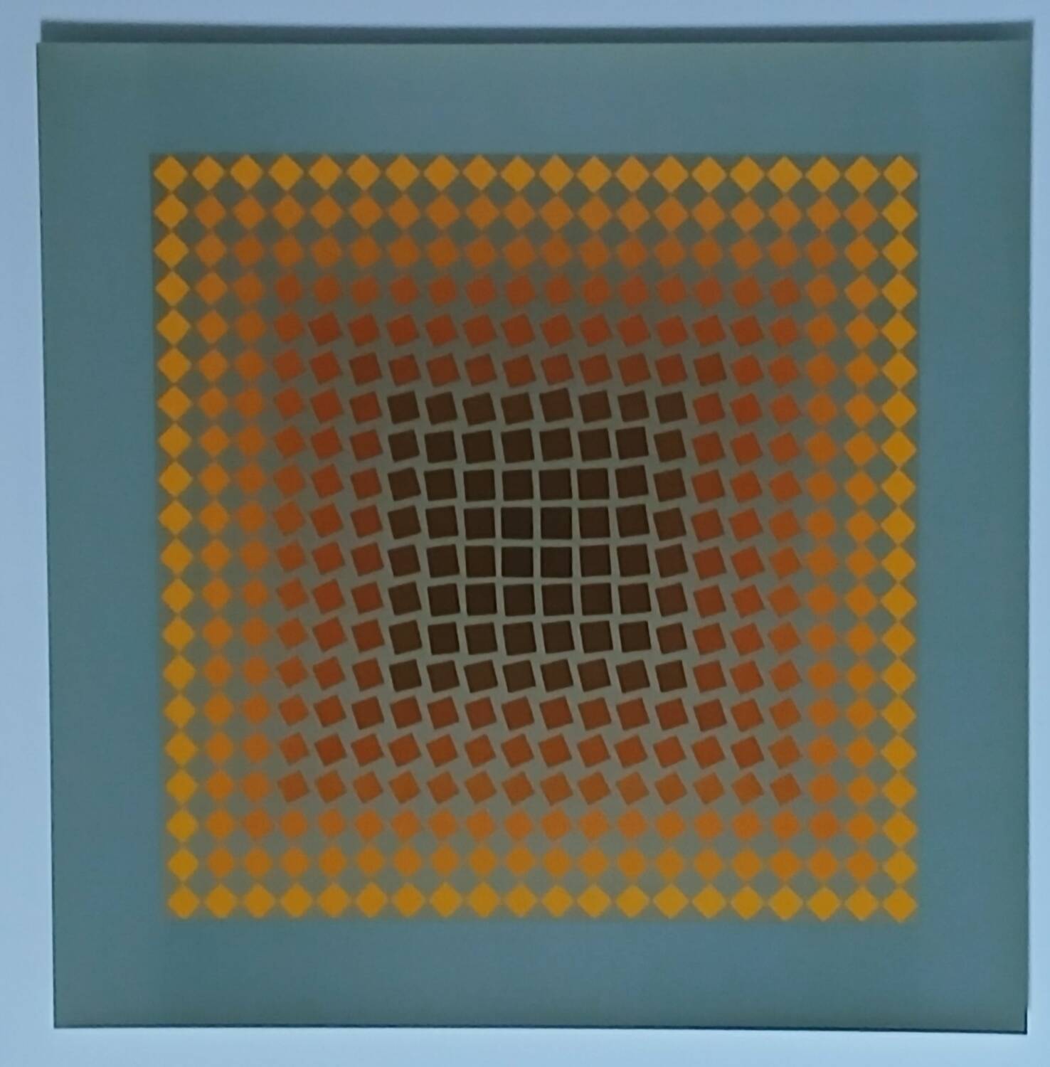 Rare complete portfolio by victor vasarely - "cta 102" - deluxe edition