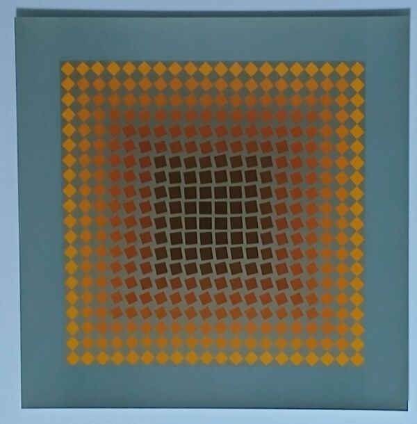 ​rare portfolio complet victor vasarely - ''cta 102'' - édition luxe ar