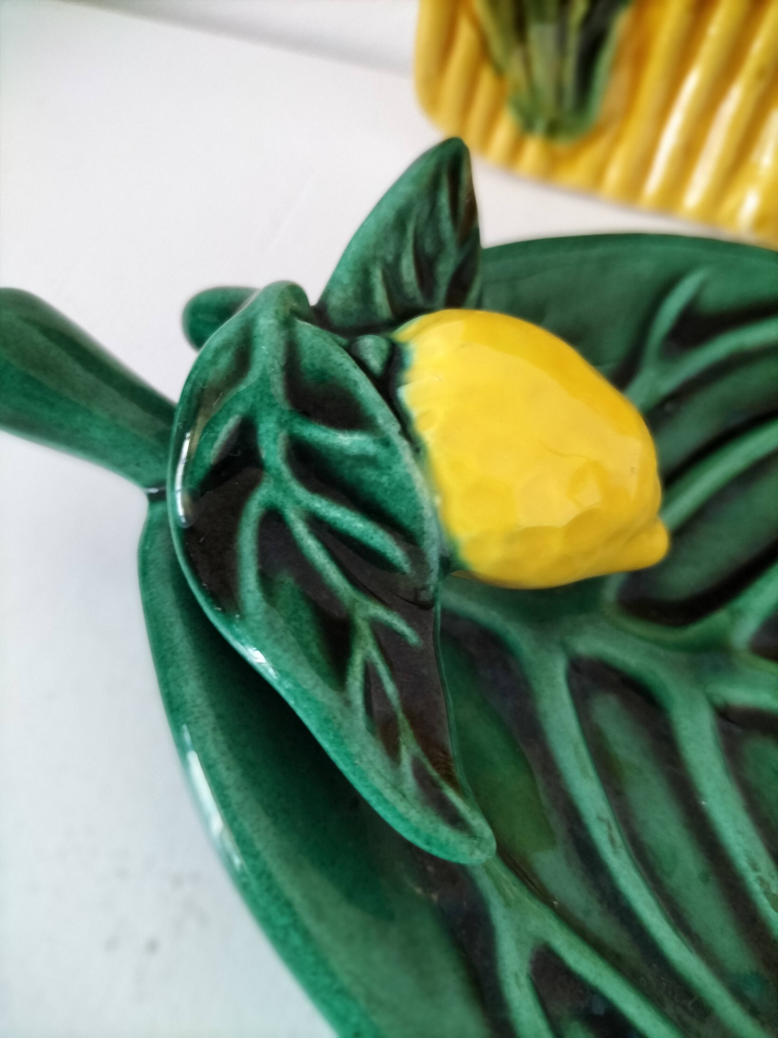 Duo of Vallauris slip cups