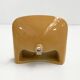 Mustard washbasin by Keramag Keravit, 1980