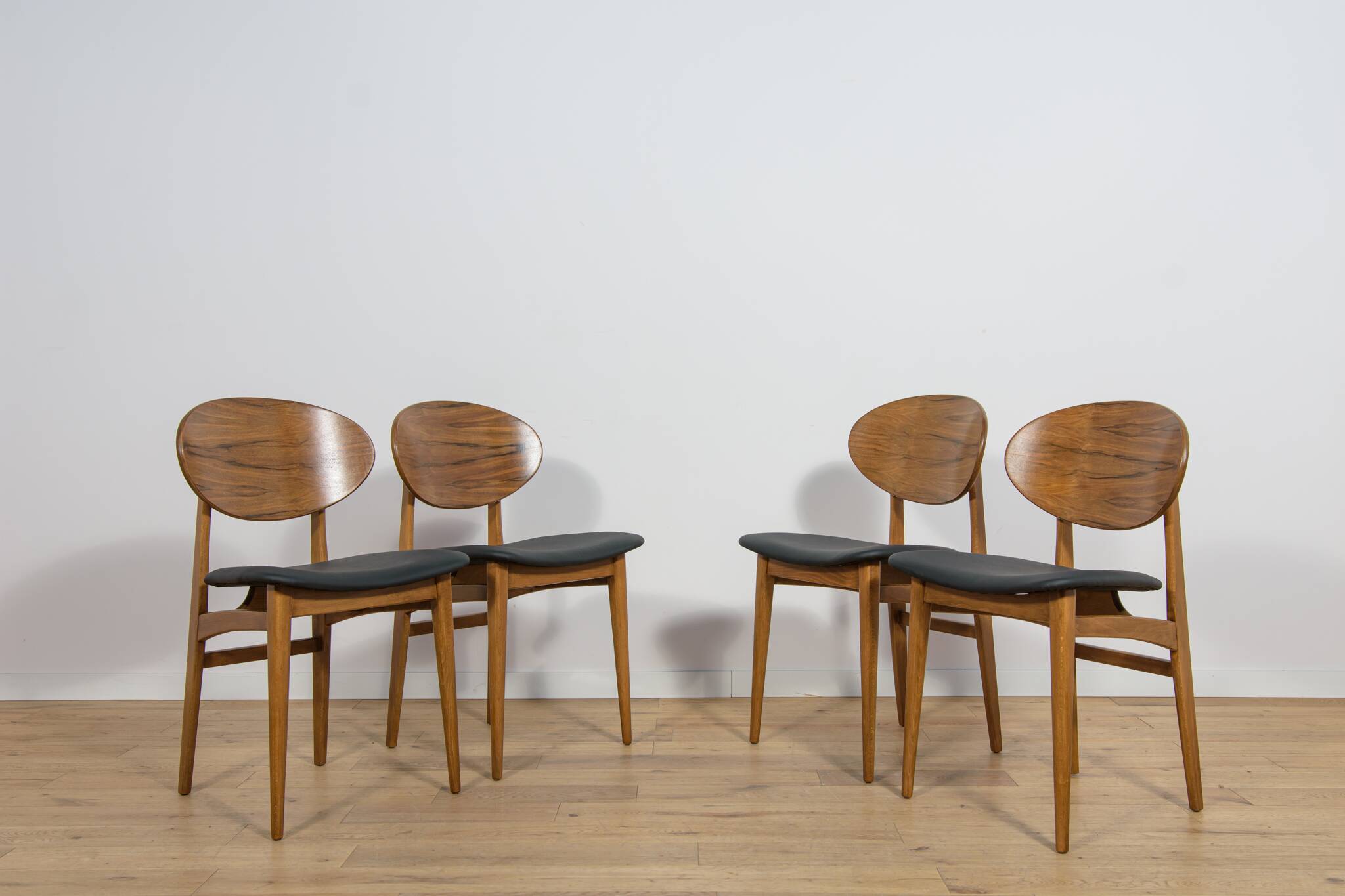 Art Deco  Dining Chairs, United Knigdom, 1930s, Set of 4