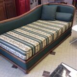 Wooden and fabric daybed