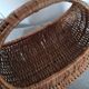 Panier banane ancien en osier