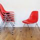 Set of 6 stella fiberglass chairs