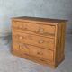 English pine chest of drawers