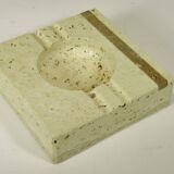Ashtray, Tray in Travertine