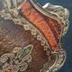 Florentine tray in vintage carved wood