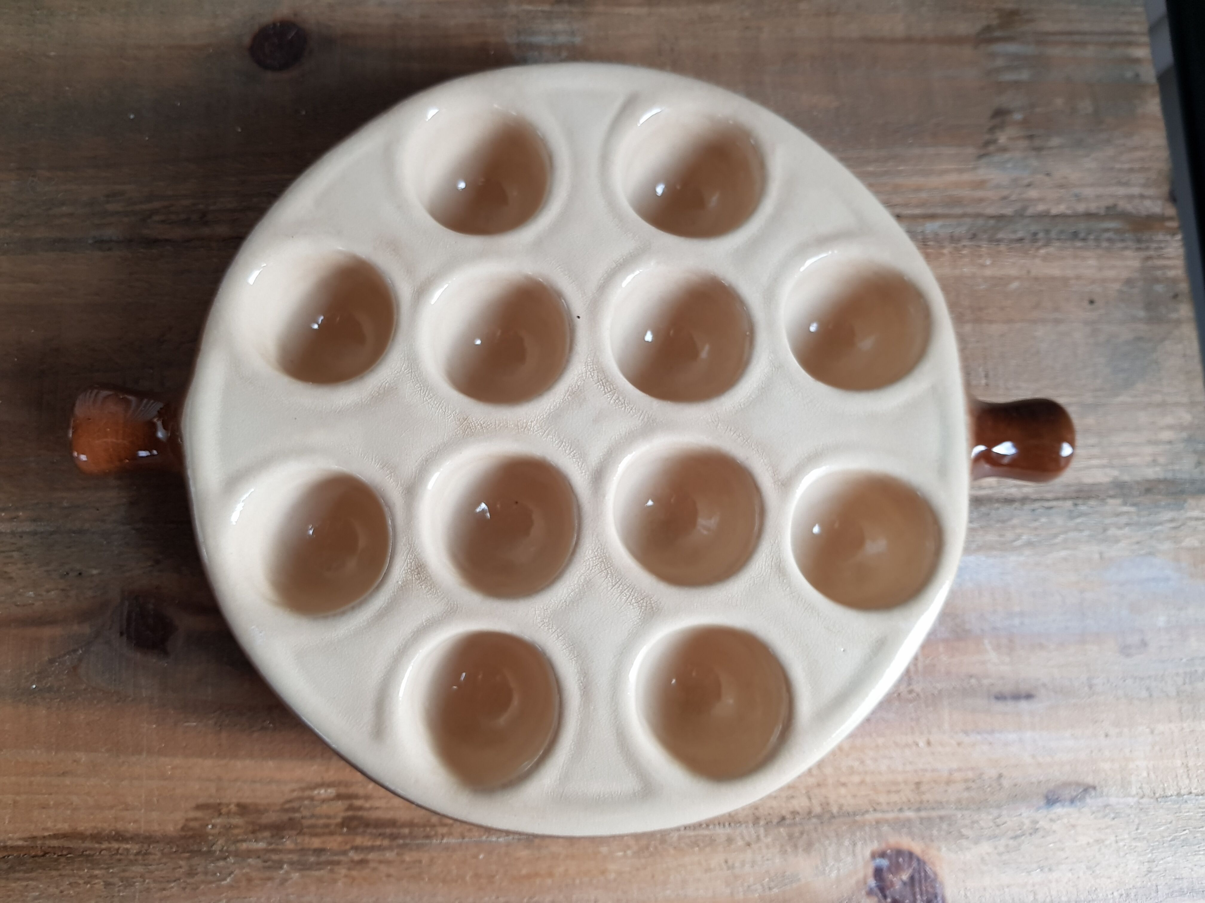 Set of 4 snail dishes Emile Henry